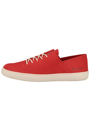 Kickers Halbschuhe Leder Rot - surf4shoes