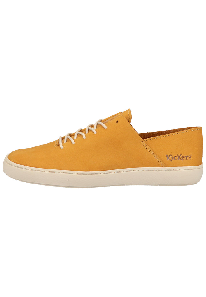 Kickers Halbschuhe Leder Gelb - surf4shoes