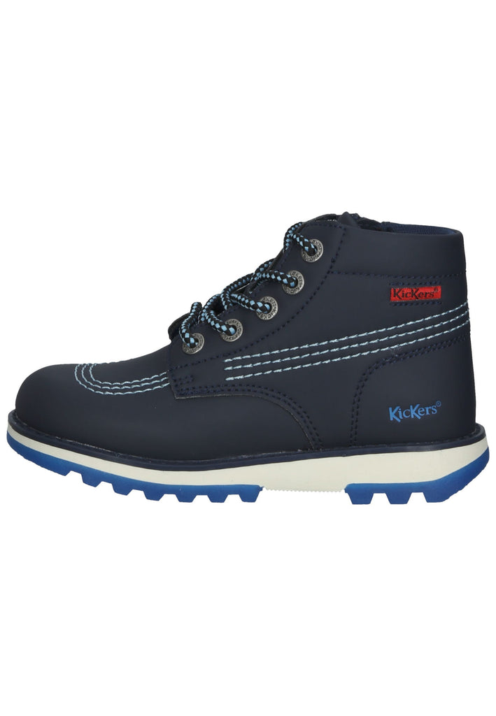 Kickers Stiefelette Lederimitat Marine - surf4shoes