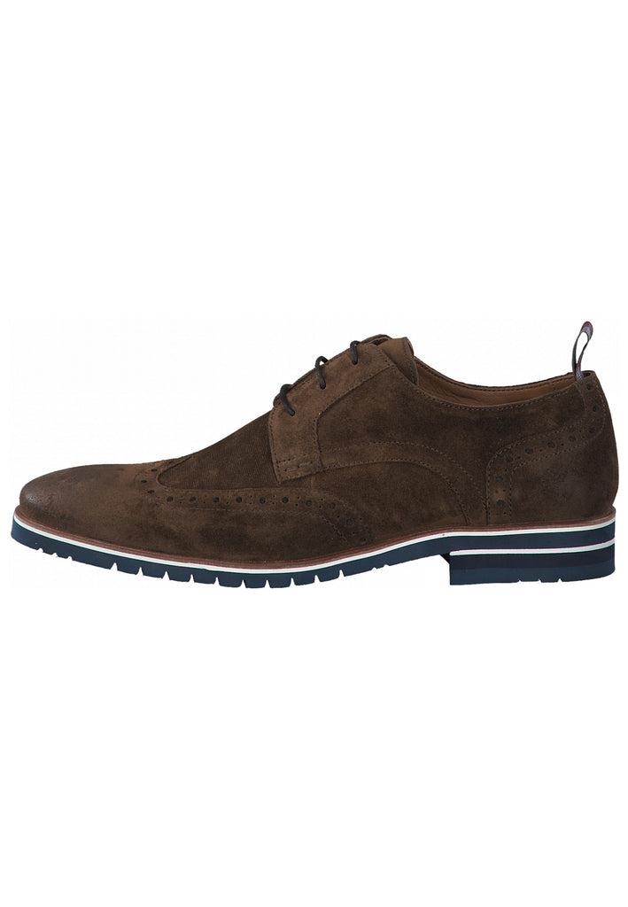 s.Oliver Businessschuhe Leder Nuss - surf4shoes