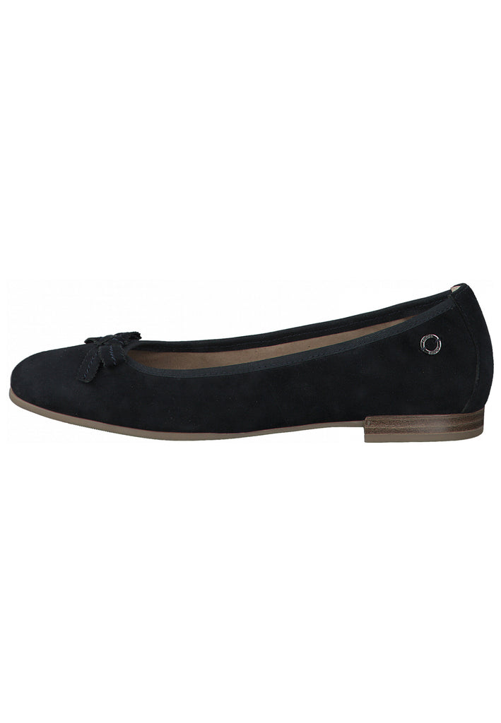 s.Oliver Ballerinas Leder Navy - surf4shoes