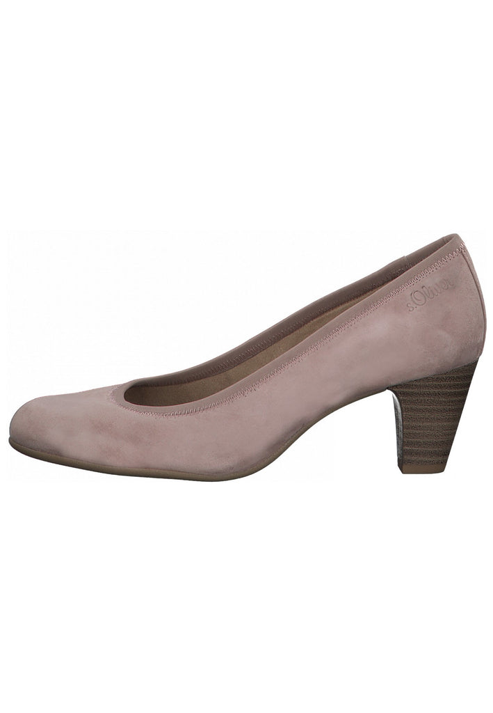 s.Oliver Pumps Leder Altrosa - surf4shoes