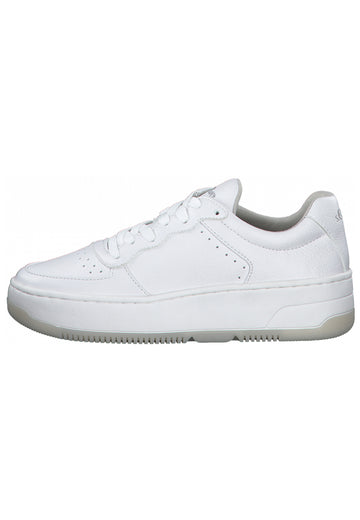 s.Oliver Sneaker Lederimitat Weiß - surf4shoes