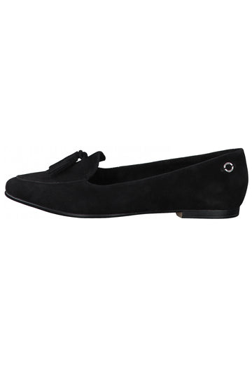 s.Oliver Ballerinas Leder Schwarz - surf4shoes