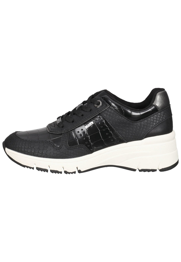 s.Oliver Sneaker Textil Schwarz - surf4shoes