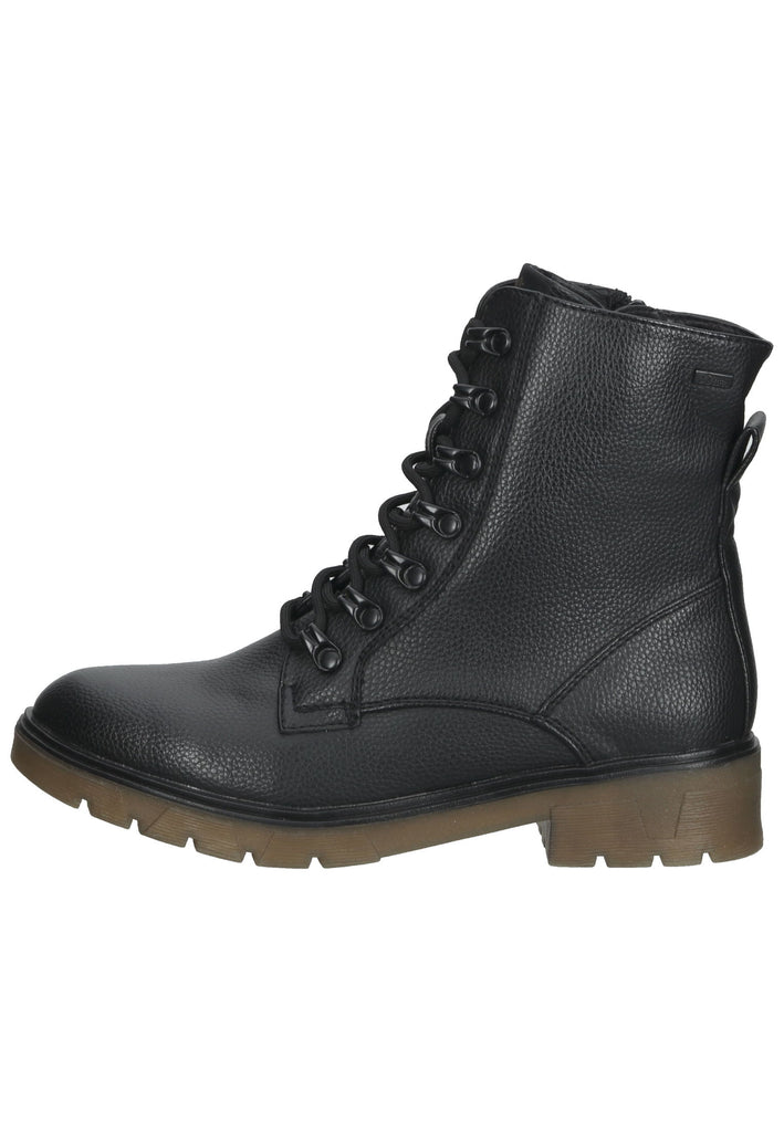 s.Oliver Stiefelette Textil Schwarz - surf4shoes