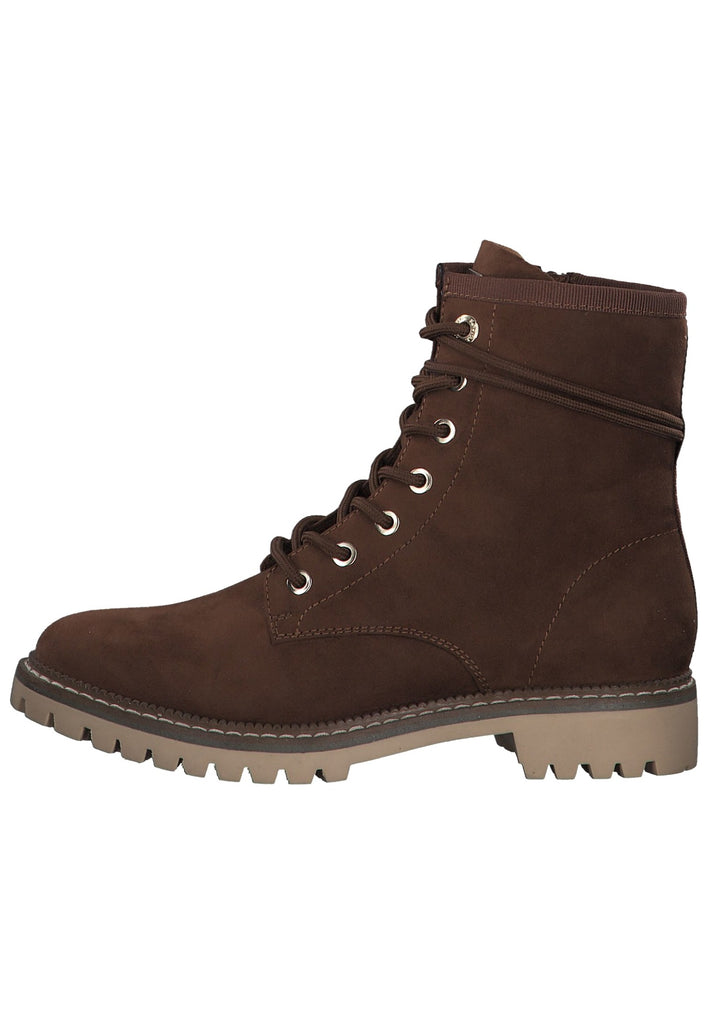 s.Oliver Stiefelette Textil Cognac - surf4shoes