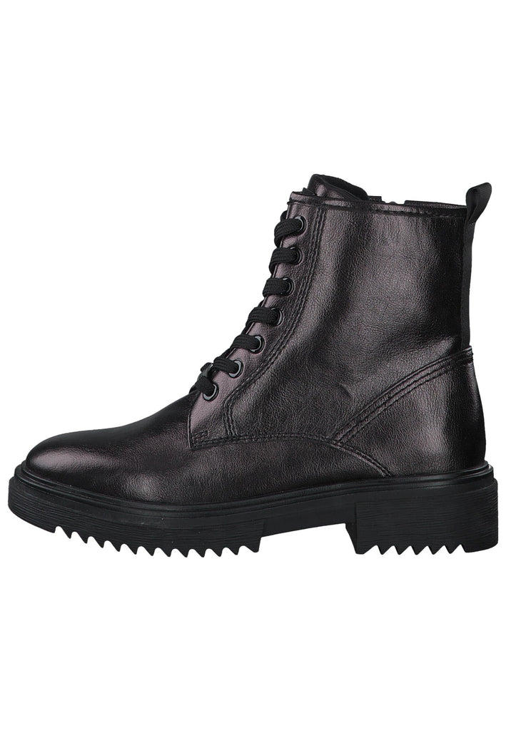 s.Oliver Stiefelette Textil Schwarz - surf4shoes
