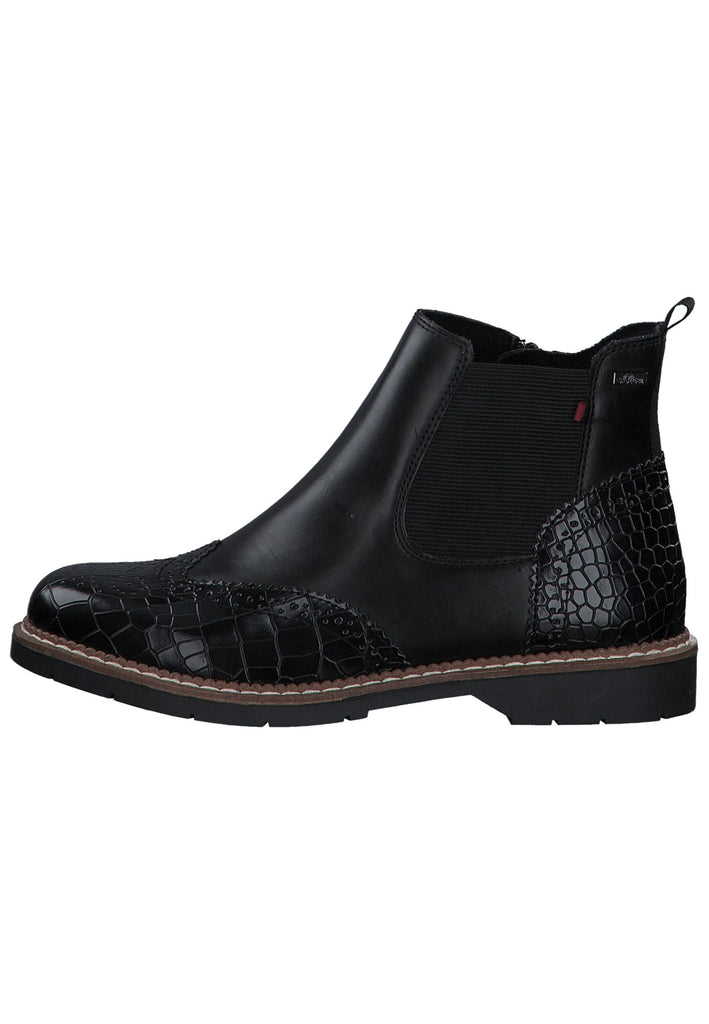 s.Oliver Stiefelette Textil Schwarz - surf4shoes