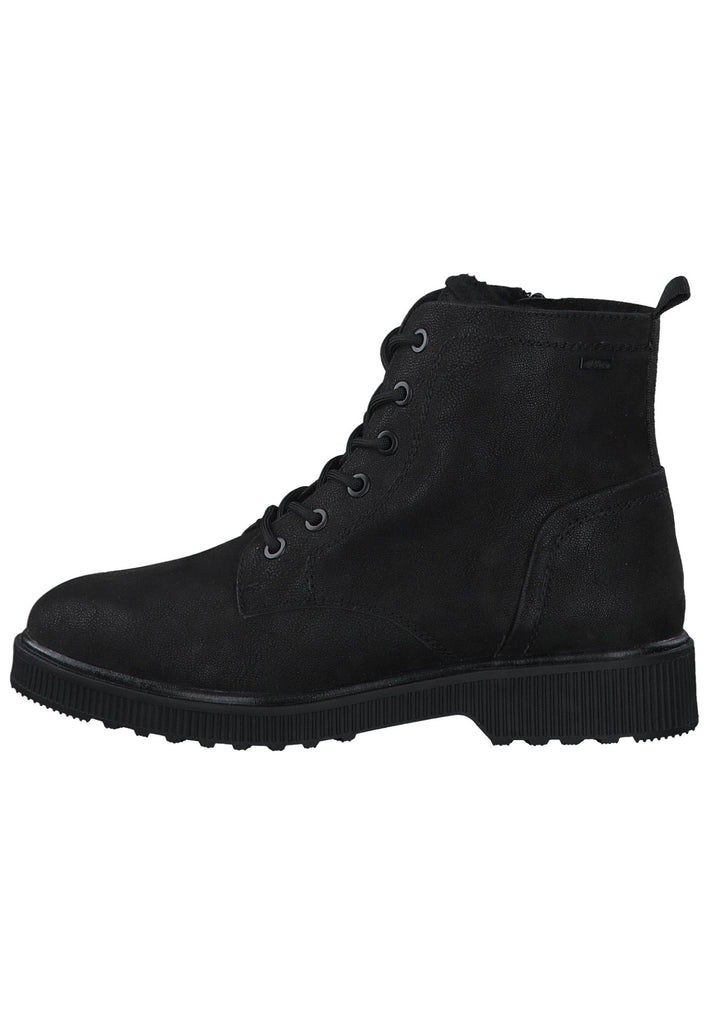 s.Oliver Stiefelette Textil Schwarz - surf4shoes