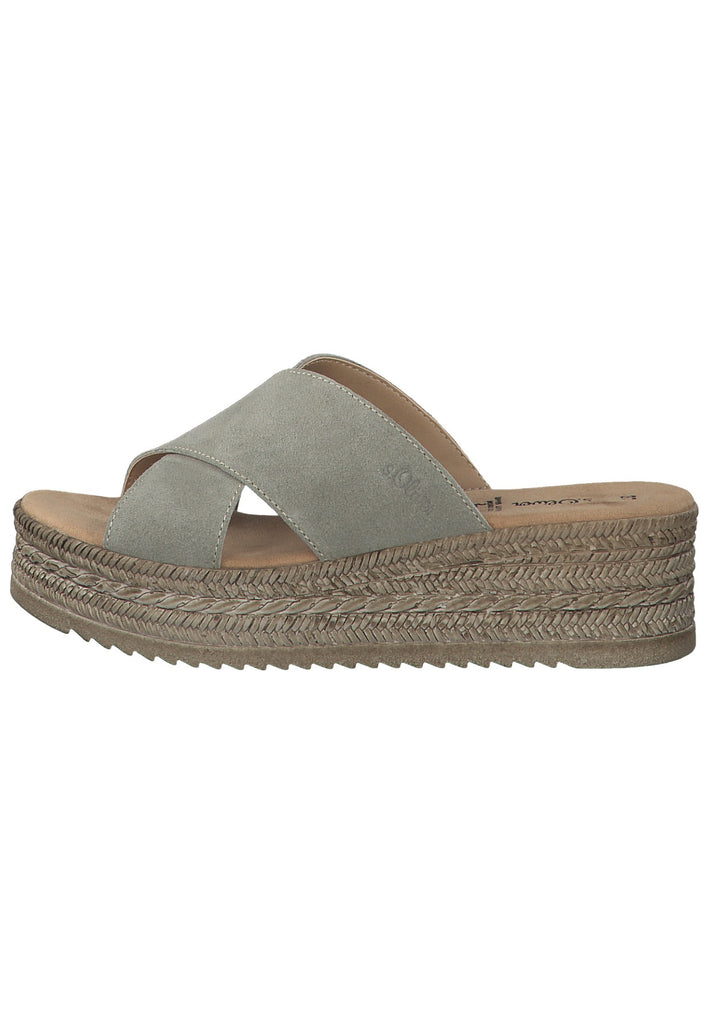 s.Oliver Pantoletten Leder Sage - surf4shoes