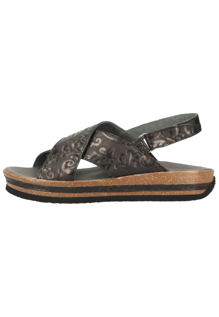 Think! Sandalen Leder Schwarz - surf4shoes