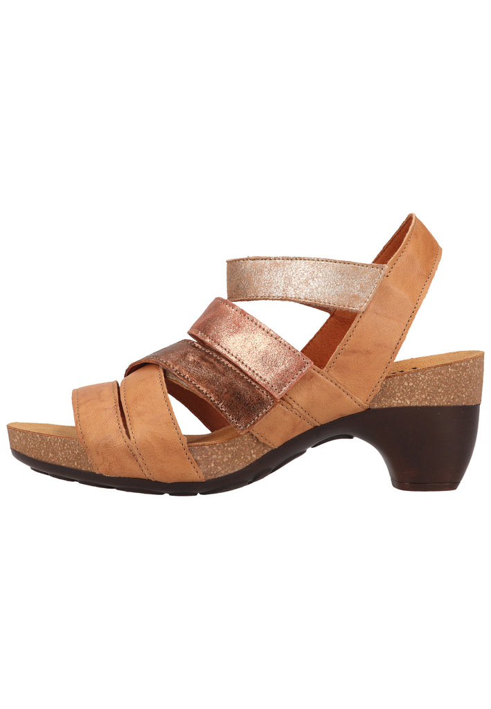 Think! Sandalen Glattleder Tan - surf4shoes