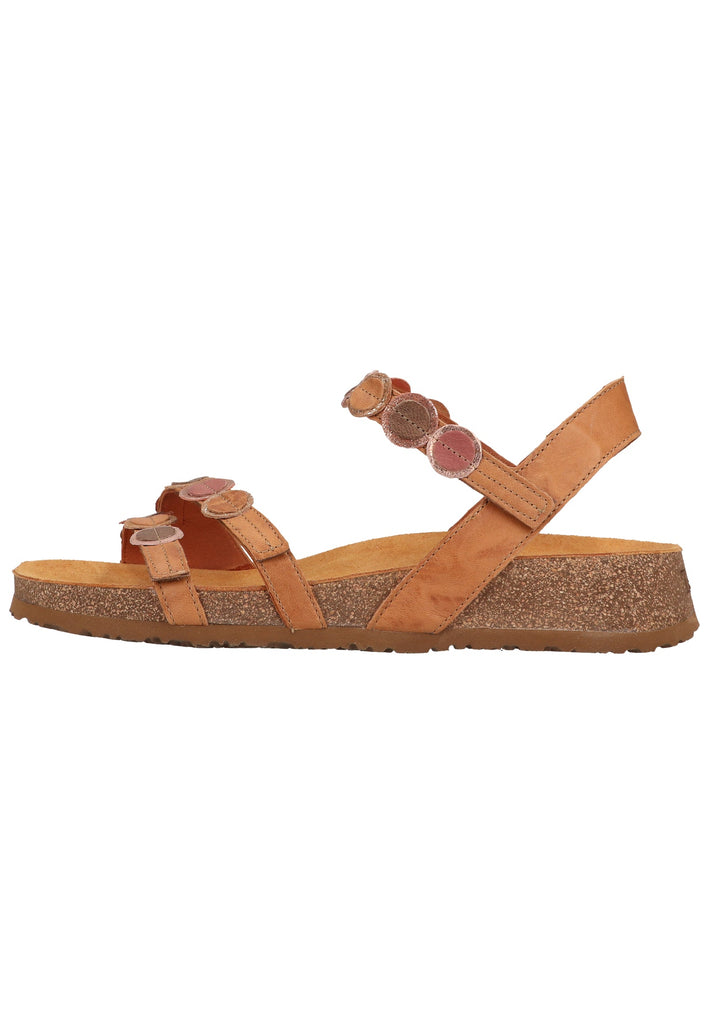 Think! Sandalen Glattleder Tan - surf4shoes