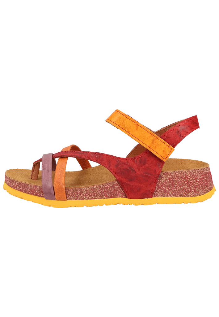Think! Sandalen Glattleder Rot - surf4shoes