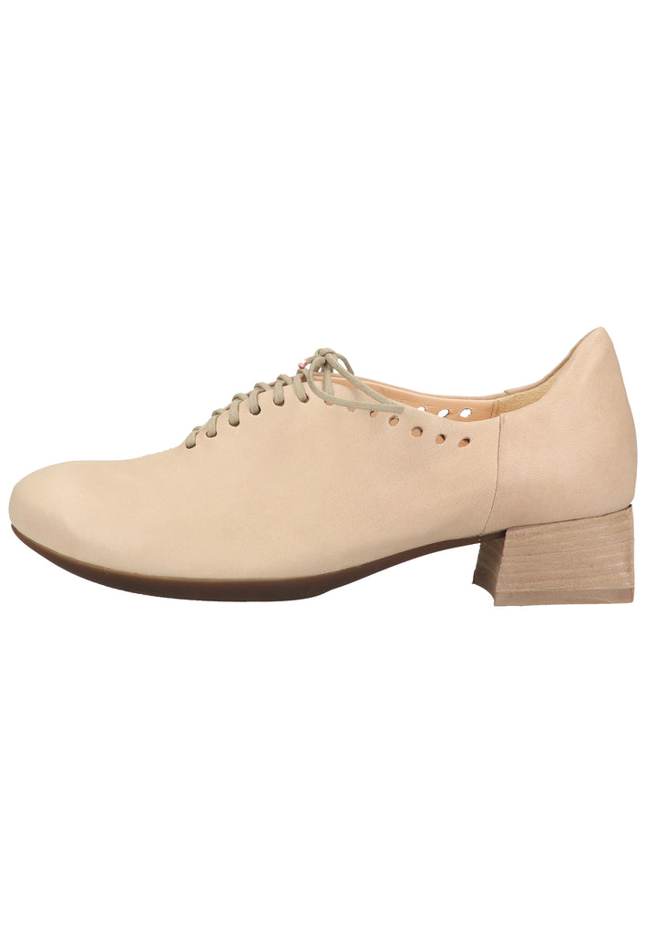 Think! Pumps Glattleder Beige - surf4shoes