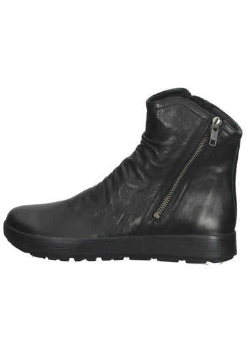 Think! Stiefelette Nappaleder Schwarz - surf4shoes