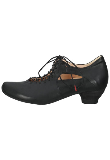 Think! Pumps Glattleder Schwarz - surf4shoes