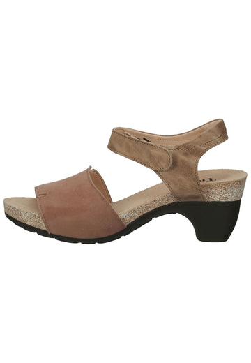 Think! Sandalen Veloursleder Rose - surf4shoes