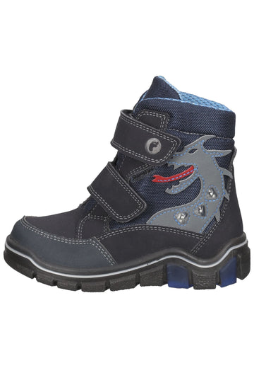 Ricosta Stiefel Lederimitat/Textil Ozean Warmfutter - surf4shoes