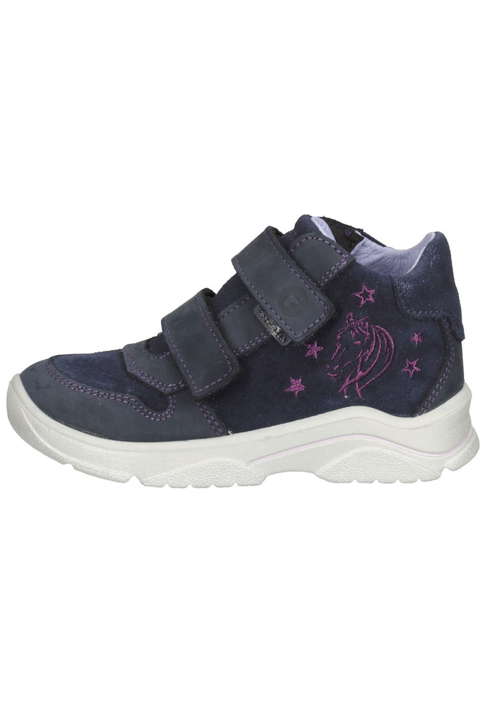 Ricosta Sneaker Leder Dunkelblau - surf4shoes