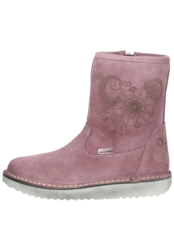 Ricosta Stiefel Veloursleder Rosa Warmfutter - surf4shoes