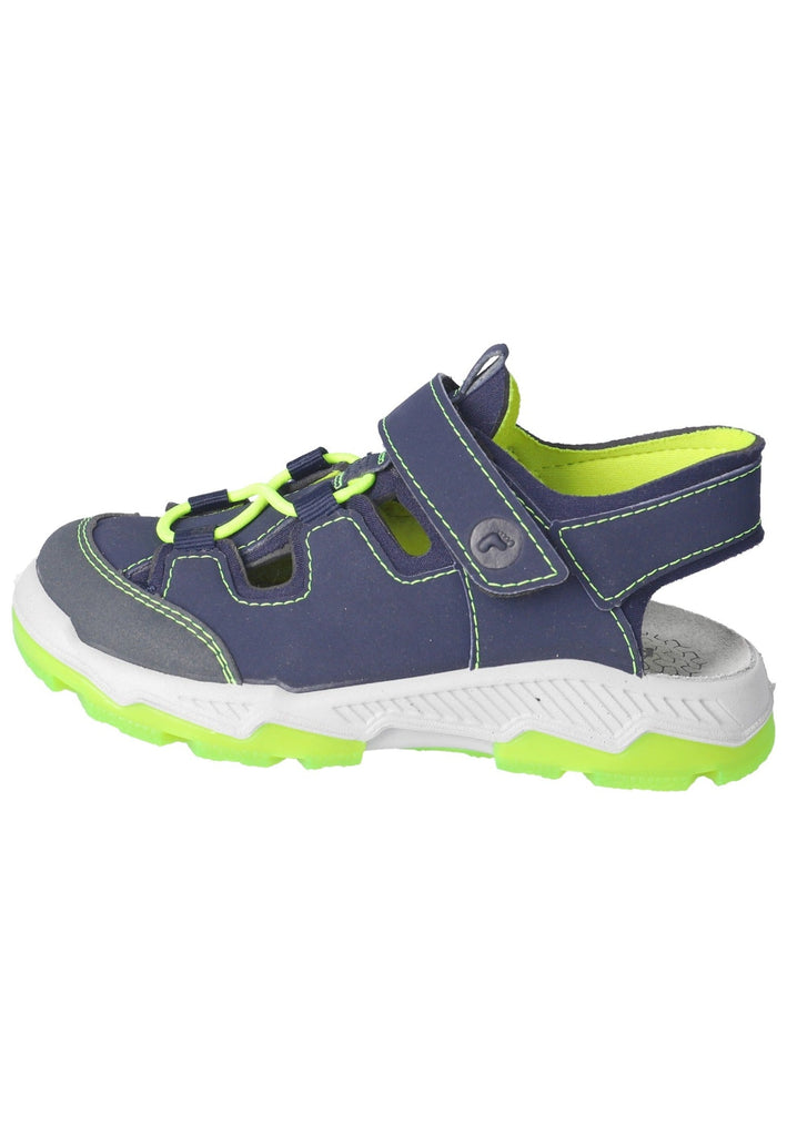 Ricosta Sandalen Lederimitat/Textil Dunkelblau - surf4shoes