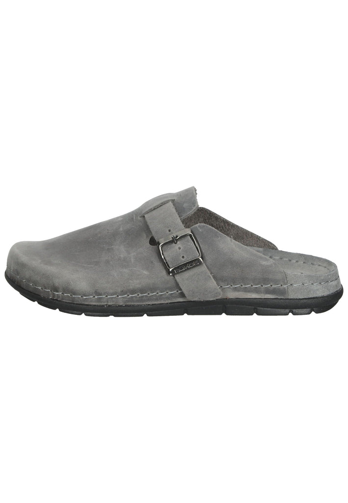 Rohde Clogs Leder Anthrazit - surf4shoes