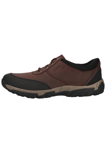 Clarks Halbschuhe Leder Braun - surf4shoes