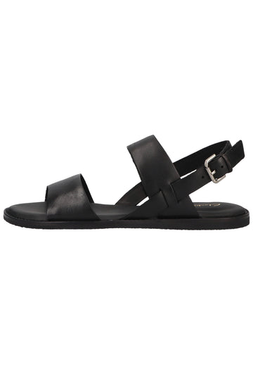 Clarks Sandalen Leder Schwarz - surf4shoes