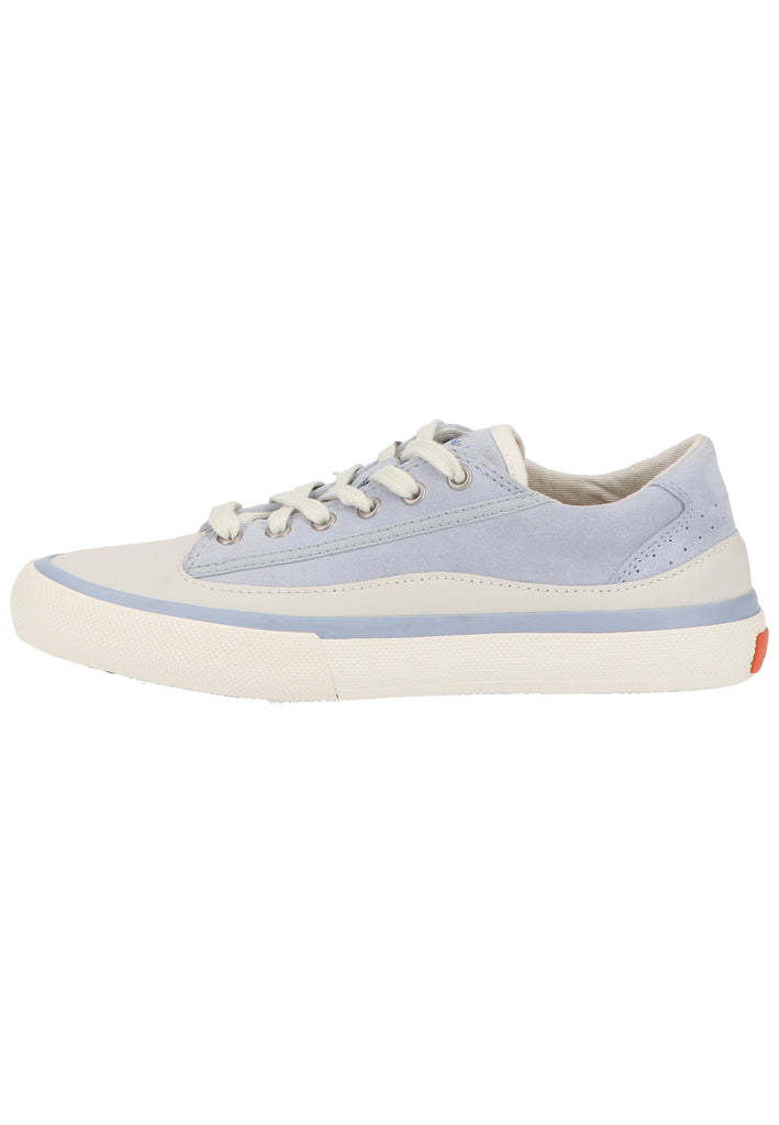 Clarks Sneaker Veloursleder/Textil Hellblau - surf4shoes