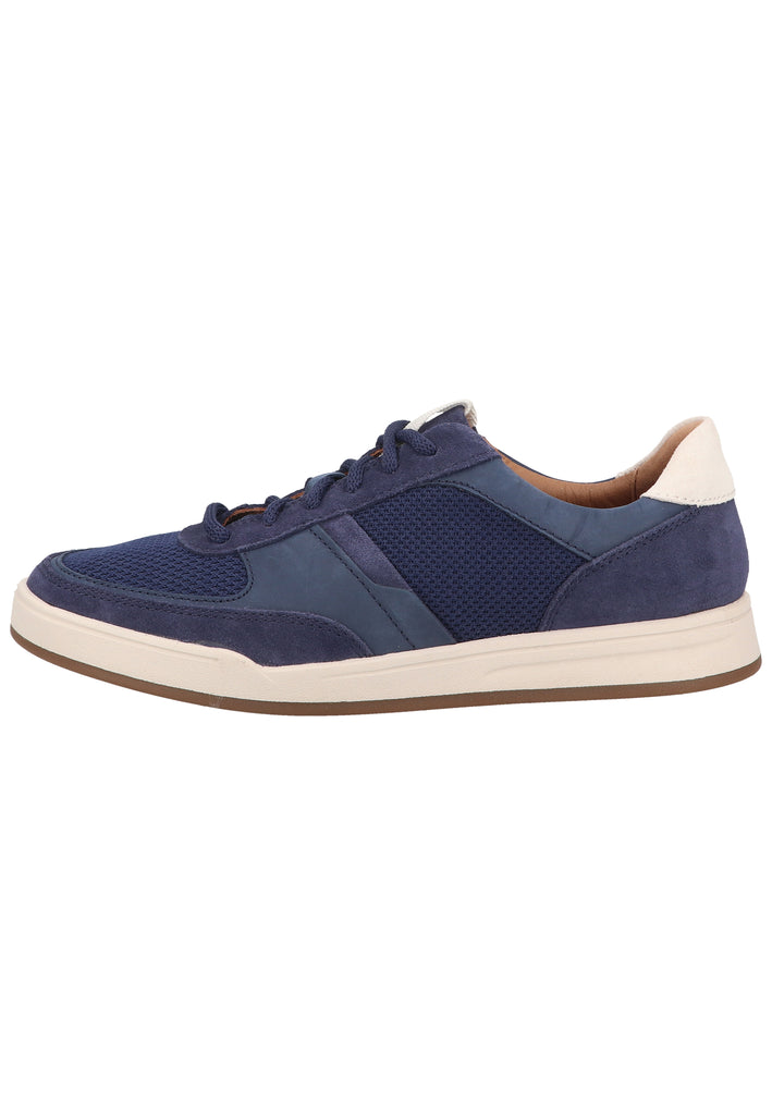 Clarks Sneaker Veloursleder/Textil Dunkelblau - surf4shoes