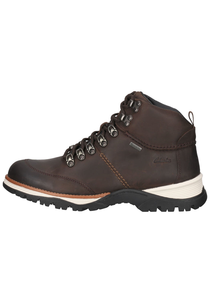 Clarks Wanderschuhe Leder Braun - surf4shoes