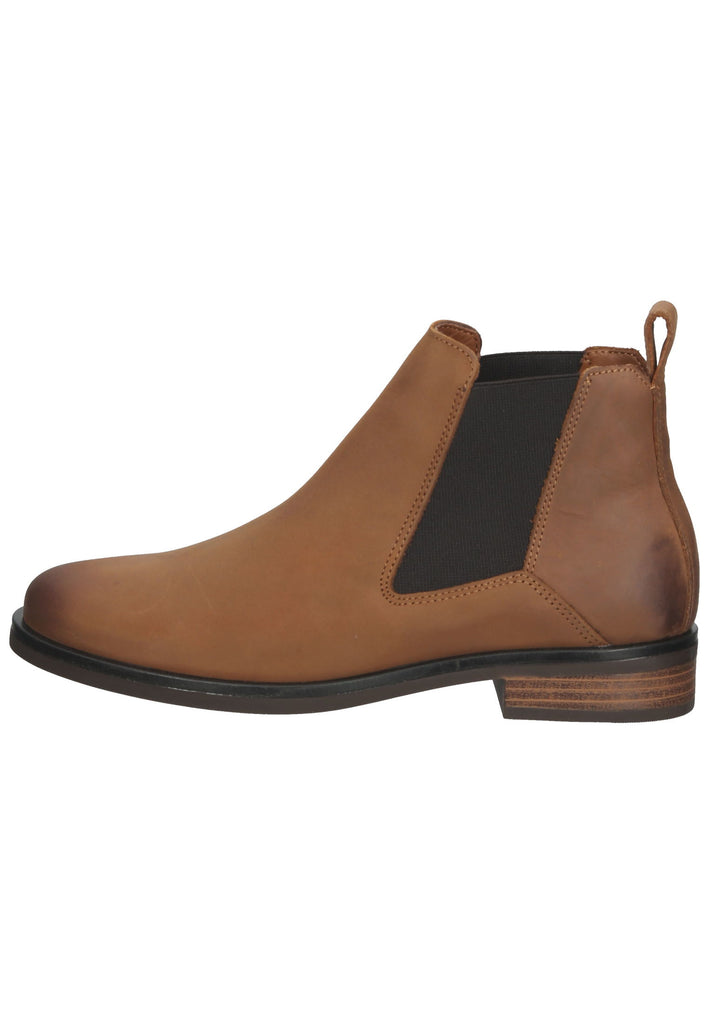 Clarks Stiefelette Leder Tan - surf4shoes