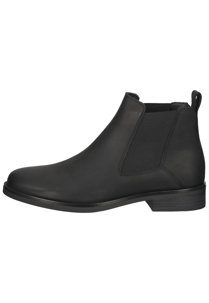 Clarks Stiefelette Leder Schwarz - surf4shoes