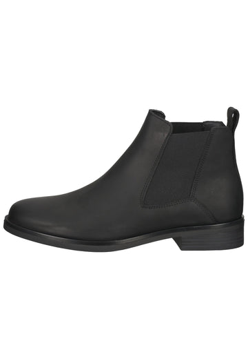 Clarks Stiefelette Leder Schwarz - surf4shoes