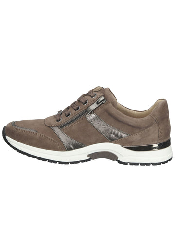 Caprice Sneaker Veloursleder Stone - surf4shoes