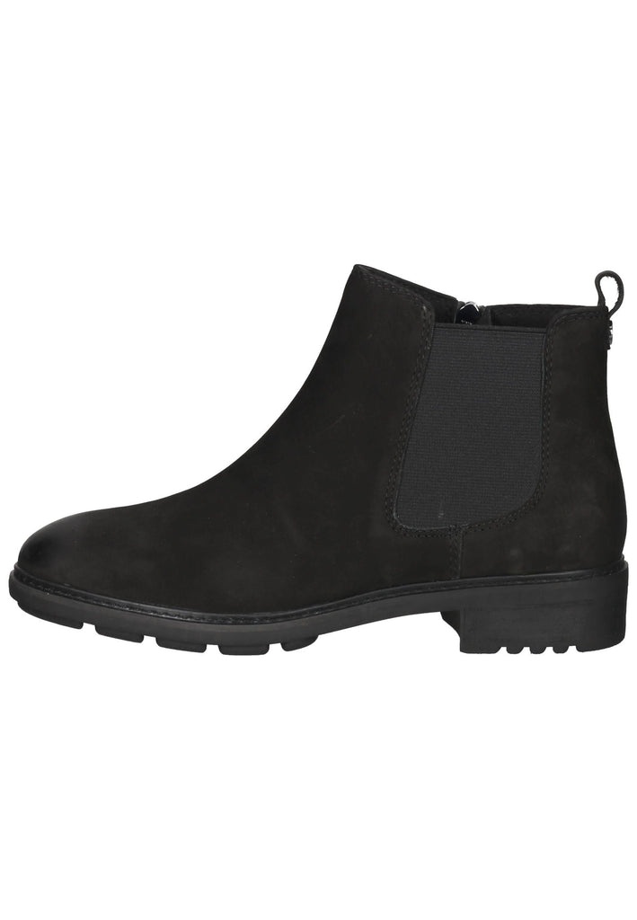Caprice Stiefelette Nubukleder black nubuk - surf4shoes