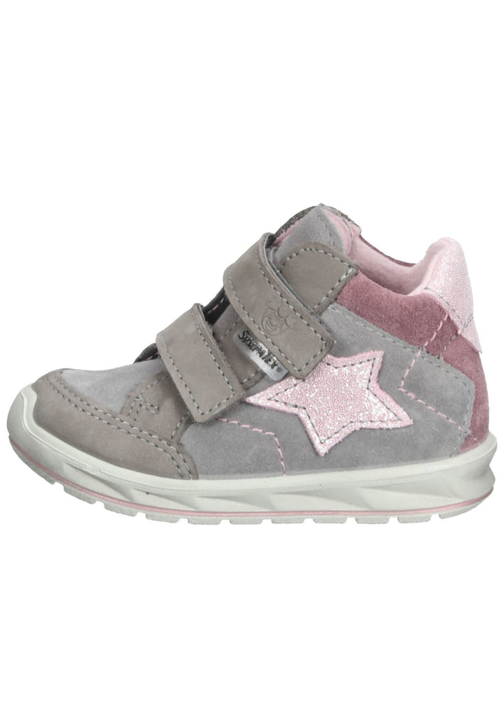 Pepino Sneaker Leder/Textil Grau/Rosa - surf4shoes