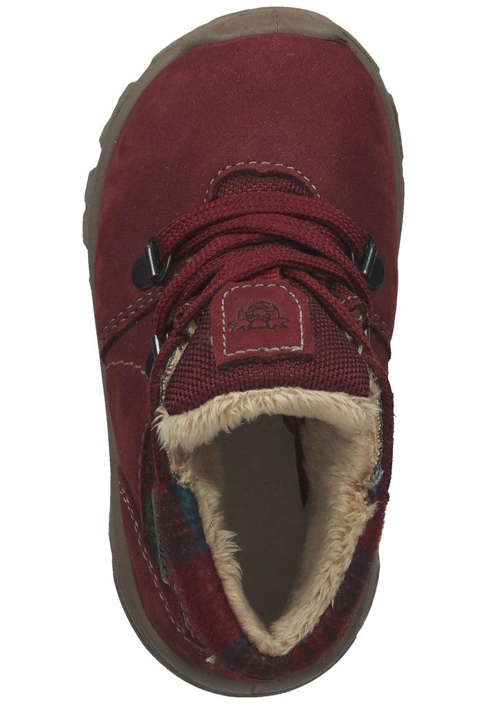 Pepino Stiefel Leder/Textil Dunkelrot Warmfutter - surf4shoes