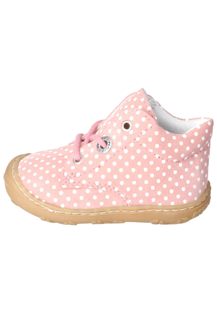 Pepino Halbschuhe Leder Rosa/Weiß - surf4shoes