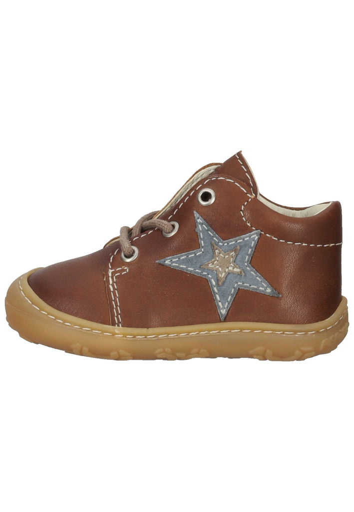 Pepino Halbschuhe Leder Cognac - surf4shoes