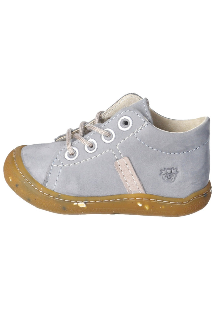Pepino Halbschuhe Leder Grau/Blau - surf4shoes