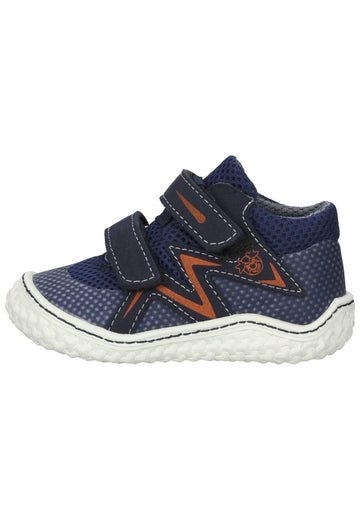 Pepino Halbschuhe Lederimitat/Textil Blau/Orange - surf4shoes