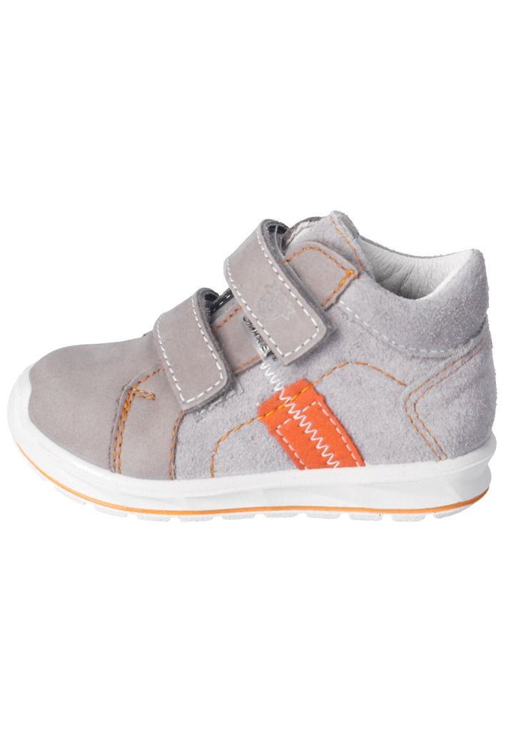 Pepino Halbschuhe Leder Grau/Orange - surf4shoes
