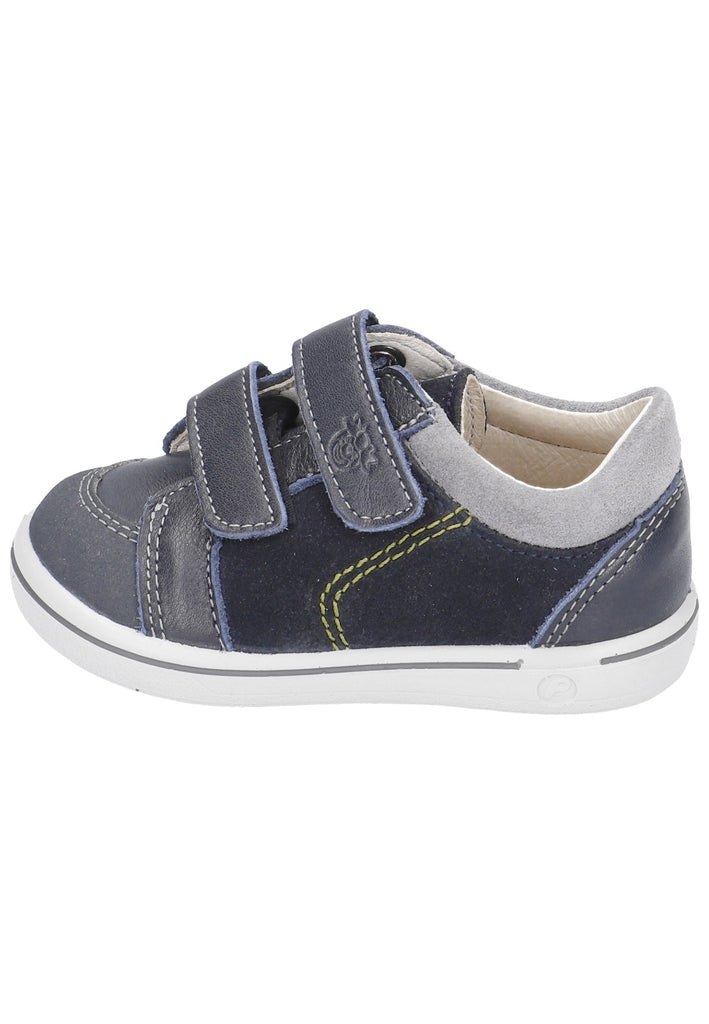 Pepino Halbschuhe Leder Dunkelblau/Grau - surf4shoes