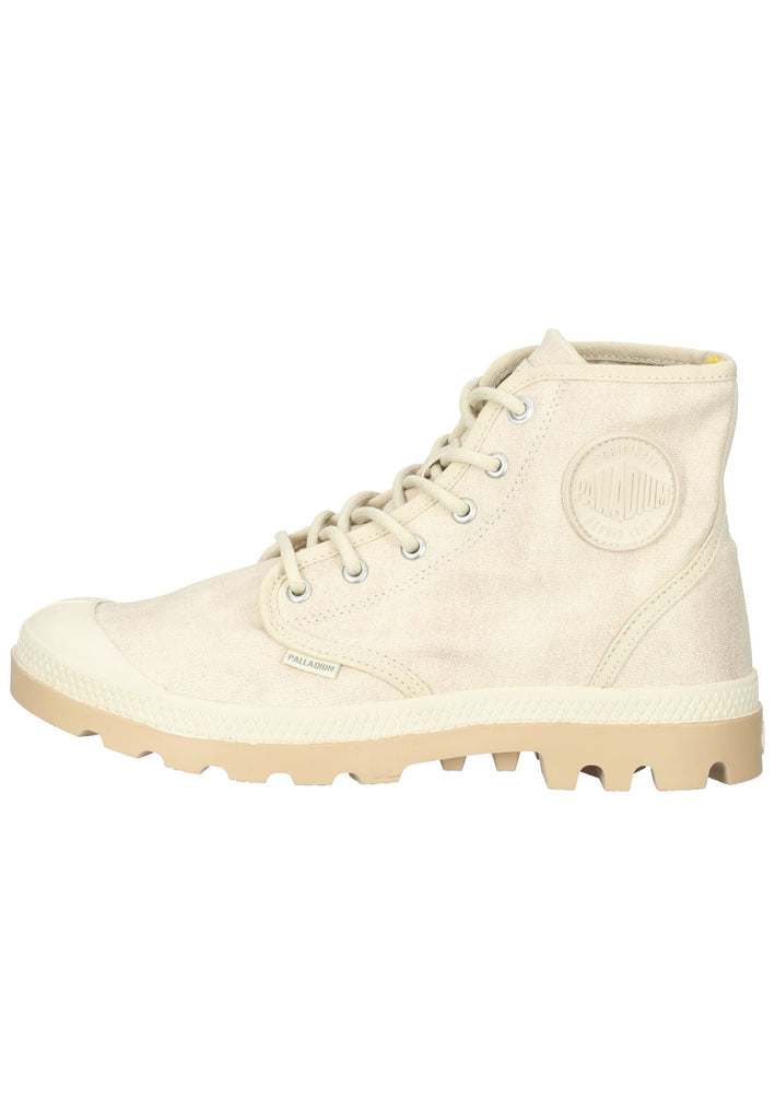 Palladium Stiefelette Textil Weiß - surf4shoes