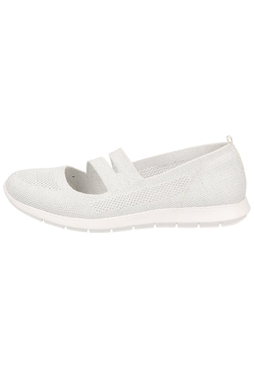 Remonte Ballerinas Textil Weiß - surf4shoes
