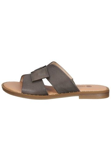 Remonte Pantoletten Glattleder Forest - surf4shoes