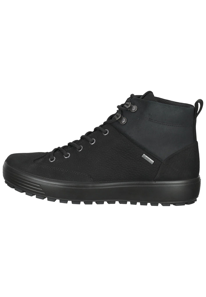 ecco Stiefelette Nubukleder Schwarz - surf4shoes